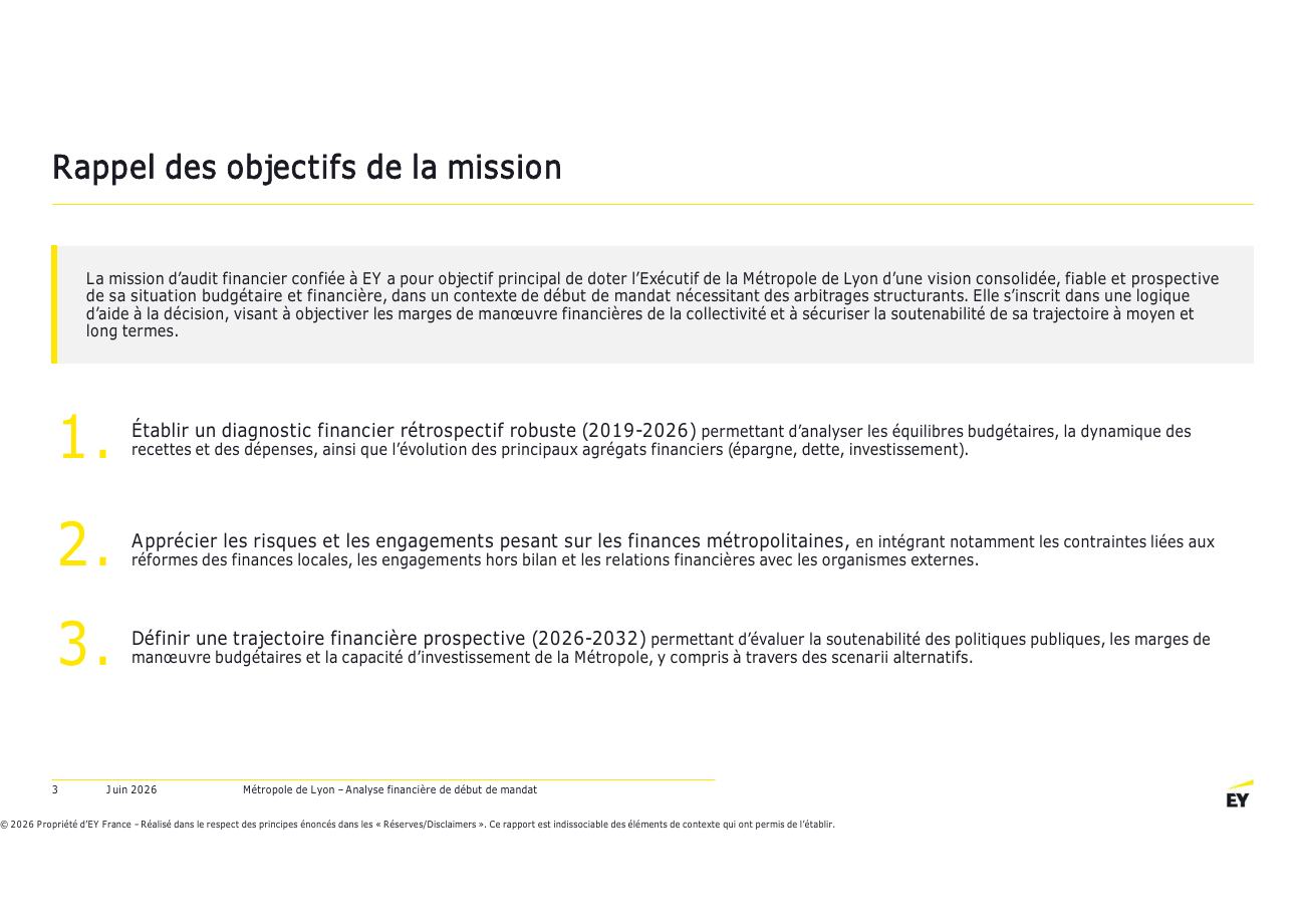 Page 3 du rapport EY